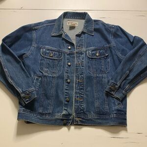 Men’s Wrangler Rugged Wear Jean jacket, (M)